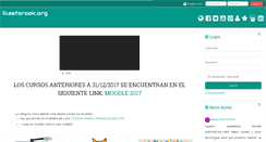 Desktop Screenshot of ikastaroak.org